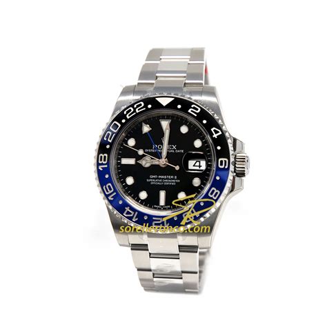 rolex batman blue e nero